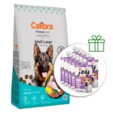 Calibra Dog Premium Line Adult Large 12 kg + 10 x pamlsky ZADARMO
