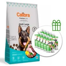 Calibra Dog Premium Line Adult Large 12 kg + 10 x pamlsky ZADARMO