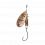 DAM Effzett Rotačka Singlehook Spinner 2/4g Brown Trout