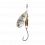 DAM Effzett Rotačka Singlehook Spinner 2/4g Brown Trout