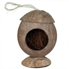 Domček pre hlodavce - kokosový závesný, 12 cm