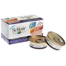 Schesir Multipack tuniak s hovädzím 6 x 50 g