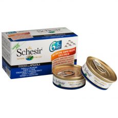 Schesir Multipack tuniak a morský vlk 6 x 50 g