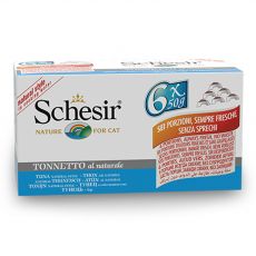 Schesir Multipack tuniak natural style 6 x 50 g