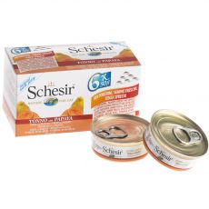 Schesir Multipack tuniak s papájou 6 x 50 g