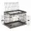Klietka pre psa Ferplast SUPERIOR 75 nero 77 x 51 x 55 cm