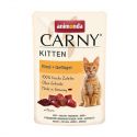Animonda CARNY Cat Kitten hovädzie + hydina 85 g