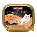Animonda Vom Feinsten Adult Cat kura, losos + špenát 100 g