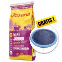 JOSERA Mini Junior 15 kg + Splash Play Mat GRÁTIS