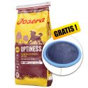 JOSERA Optiness Adult 15 kg + Splash Play Mat GRÁTIS