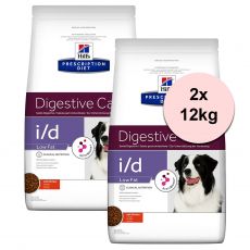 Hill's Prescription Diet Canine i/d Low Fat s AB+ 2 x 12 kg