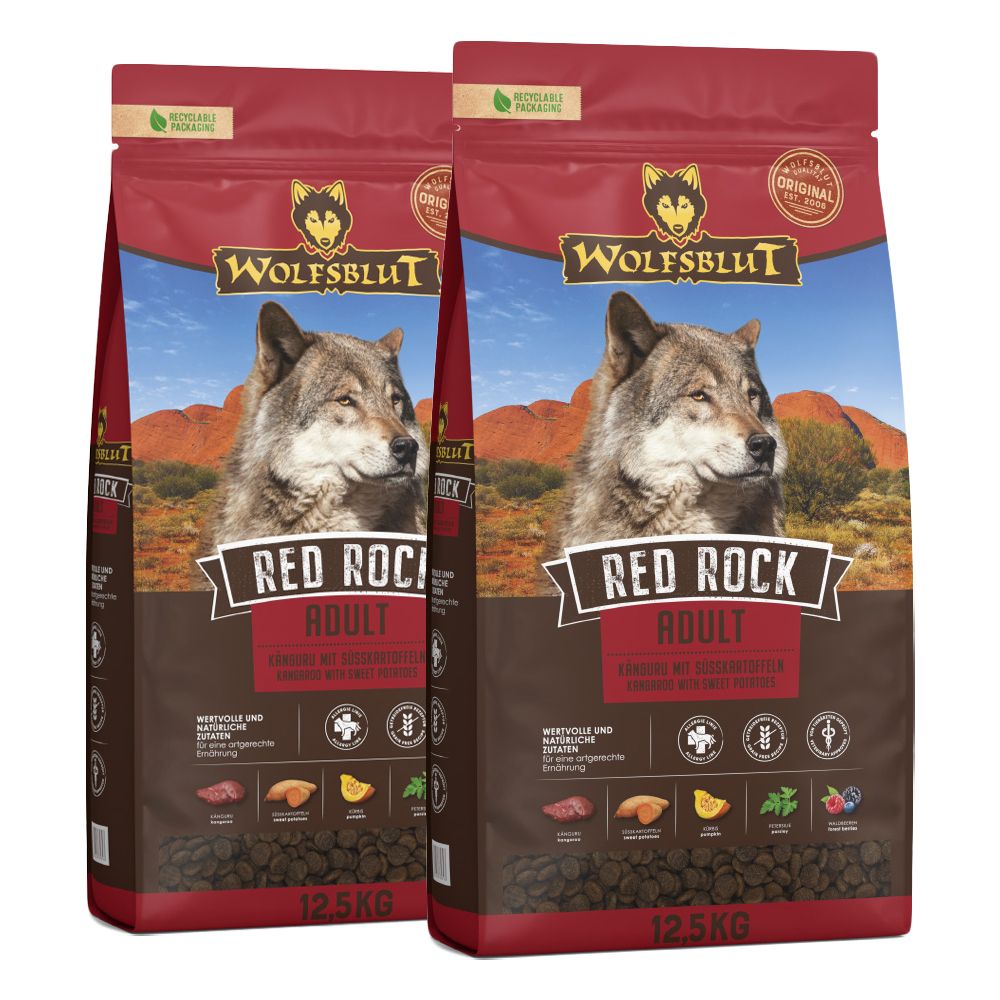 WOLFSBLUT Red Rock 2 x 12,5 kg