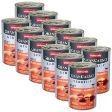 Animonda GranCarno Sensitiv Adult - kuracie so zemiakmi 12 x 400g