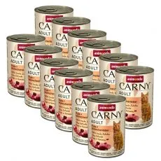Animonda Carny Adult - Morka a kuracia pečeň 12 x 400 g