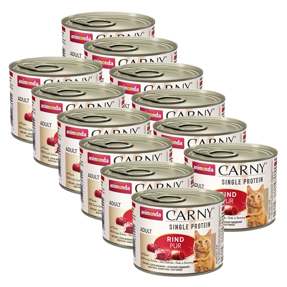 Animonda Carny Adult Single Protein - Čisté hovädzie 12 x 200 g