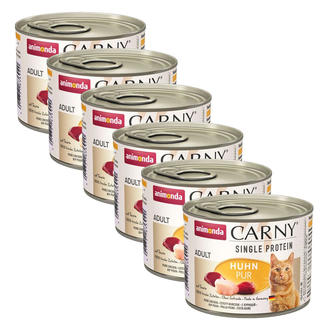 Animonda Carny Adult Single Protein - Čisté kuracie 6 x 200 g