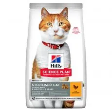 Hill's Science Plan granule pre kastrovan&eacute; dospel&eacute; mačky s kurac&iacute;m 15 kg