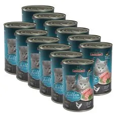 Konzerva pre mačiatka Leonardo Kitten 12 x 400 g