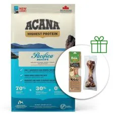ACANA Pacifica Dog Recipe 11,4 kg + Bon Idea Kosť pre psa 2ks ZADARMO