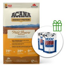 ACANA Wild Prairie Recipe 11,4 kg + 2 x pamlsky ZADARMO