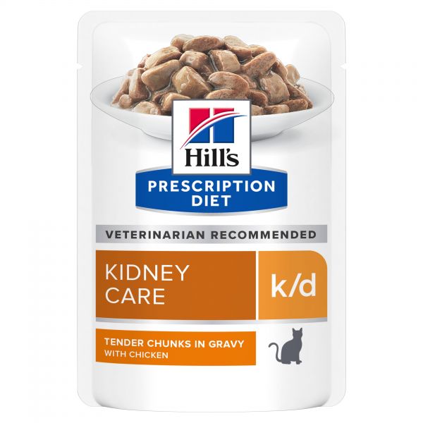 Hill's Prescription Diet Feline Kidney Care k/d Chicken 12 x 85 g