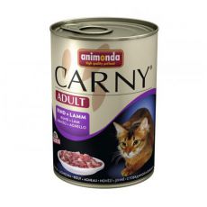 Animonda Carny Adult hovädzie + jahnňacie mäso - 400 g 