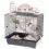 Klietka pre hlodavce ROCKY + TERRACE 40 x 27 x 37,5 mm