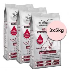 Platinum Natural Adult Lamb & Rice 15 kg