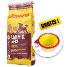 JOSERA Lamb & Rice Adult 12,5 kg + Cestovná miska ZADARMO