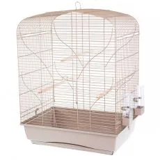 Klietka pre vt&aacute;ky Bella Color 54 x 39 x 71 cm MOKKA