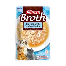 Inaba Ciao Broth cat kura s hrebenatkou 40 g