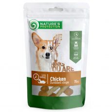 Natures Protection Snack Dog chicken dumbbell shape 75 g
