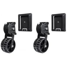 Kolibri - Kolieska prepravné plastové tmavo šedé