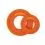 Lietaj&uacute;ci tanier pre psy Ruffwear Hydro Plane- Campfire Orange, L