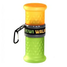 Cestovná fľaša 2v1 Kiwi Walker oranžovo-zelená