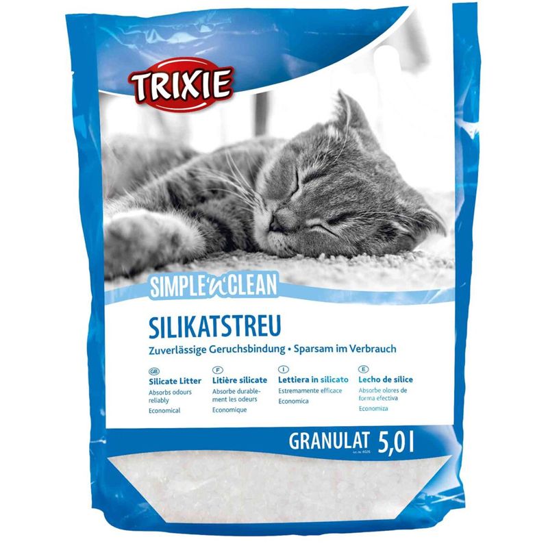 Trixie Silikátová podstieľka Simple'n'Clean 5 l