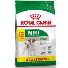 ROYAL CANIN Mini adult granule pre dospelé malé psy 8 kg + 1 kg