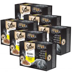Sheba kapsička hydinový výber v želé 6 x (12 x 85g)