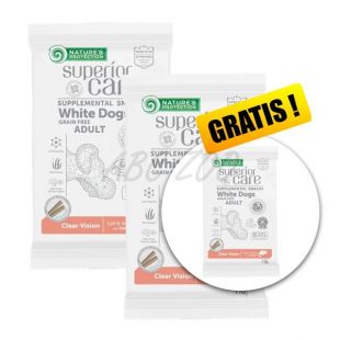 Natures Protection Superior Care White Dog Clear Vision 110 g 2+1 ZADARMO