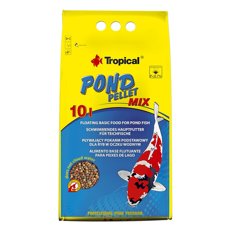 TROPICAL Pond Pellet Mix S 10 L