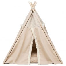 Trixie Teepee Boho s vankúšom - béžové 55 x 65 x 55 cm