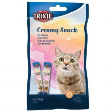 Trixie Cat Creamy Snack - tuniak a krevety 5 x 14 g