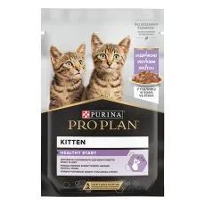 PRO PLAN Kitten Healthy Start kapsička pre mačiatka morka v &scaron;ťave 85 g