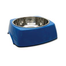 Miska pre psa DOG FANTASY, hranatá - 1,40L, modrá
