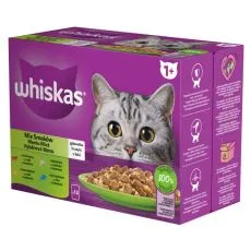 Whiskas kapsička Mixovan&yacute; v&yacute;ber v žel&eacute; 12 x 85 g