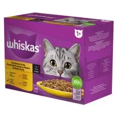 Whiskas kapsička Hydinov&yacute; v&yacute;ber v &scaron;ťave 12 x 85 g
