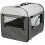 Trixie Soft Kennel Basic M-L siv&aacute; 95 x 75 x 70 cm