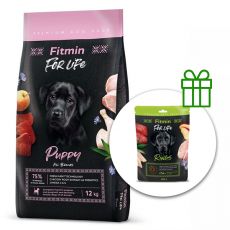 Fitmin FOR LIFE Puppy 12 kg + Fitmin For Life Rings ZADARMO