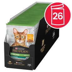 PURINA PRO PLAN CAT STERILISED MAINTENANCE kapsička Kura 26 x 85 g