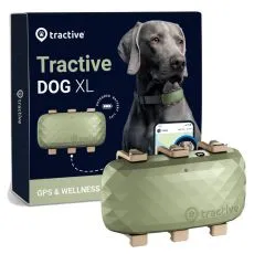 Tractive GPS DOG XL &ndash; sledovanie polohy a aktivity v&aacute;&scaron;ho psa &ndash; zelen&aacute; farba